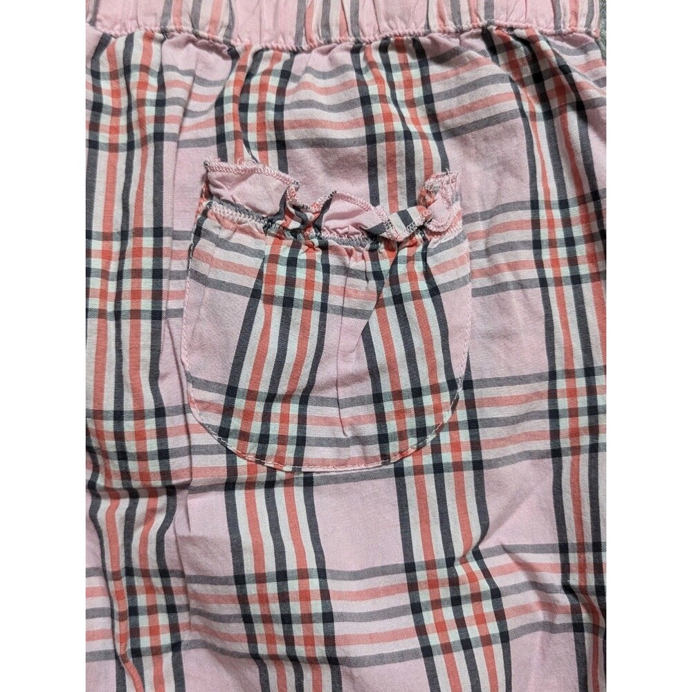 Victoria's Secret Pink Plaid Pajama PJ Pants Oversized Lightweight Large - Picture 5 of 9